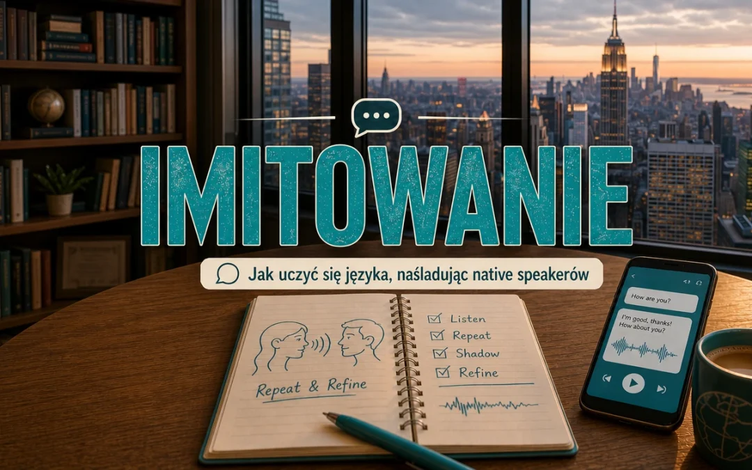 Imitowanie w nauce języka i inne przydatne metody